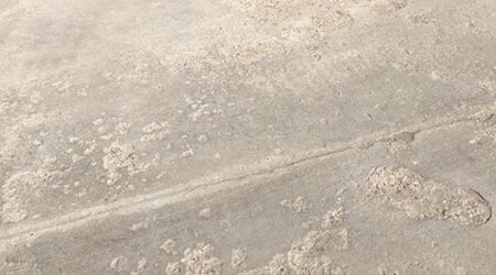 betono erozija